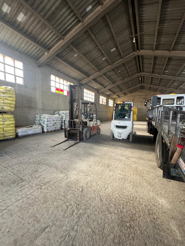 carretillas de segunda mano en las instalaciones del cliente